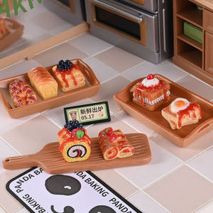 Modelo en Miniatura con Temática de Comida, Pastel Dulce, Cabujón de Resina de Base Plana, para Scrapbooking, Decoración de Teléfonos, Joyería, Manualidades, Casa de Muñecas - Product Image 4