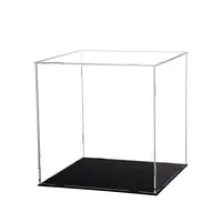  Acrylic Glass Display Case for Rocks, Minerals