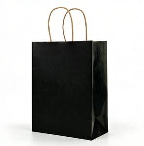 Bolsas de Papel Kraft Impresas con Logotipo Personalizado para Compras en Tiendas Minoristas, Bolsa de Papel Kraft para Marca - Product Image 4
