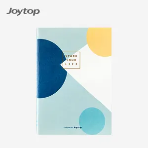 Joytop 7548 оптовая продажа A5 школьные принадлежности геометрический дизайн сшитый мягкий чехол тетрадь для упражнений