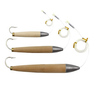 Selco – leurre rigide de pêche à la traîne en <span class=keywords><strong>bois</strong></span>, 4, 6, 8 pouces - Product Image 1