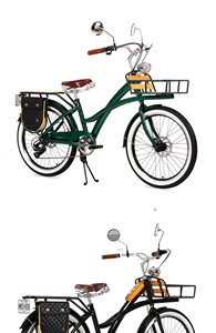Bicicletas Urbanas Vintage <span class=keywords><strong>para</strong></span> <span class=keywords><strong>Hombre</strong></span> y Mujer, Bicicletas Británicas <span class=keywords><strong>para</strong></span> Adultos, <span class=keywords><strong>Bicicleta</strong></span> <span class=keywords><strong>de</strong></span> Carretera <span class=keywords><strong>de</strong></span> 24 Pulgadas y 7 Velocidades - Product Image 4