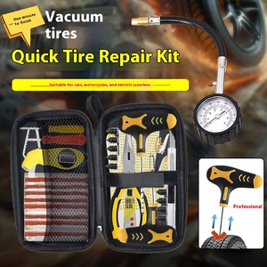 Kit de reparación de neumáticos ABS portátil Cool Star para uso montado en automóviles en motocicletas, vehículos eléctricos y automóviles - Product Image 5