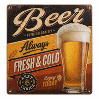 Nouvelles Plaques Murales Décoratives Rétro Personnalisées 2026 – Panneaux Métalliques Vintage en Forme de Bouteilles de Bière pour Décoration de Bar, Pub, Club ou Maison (Man Cave)