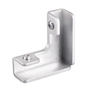 Clips de vidrio de ángulo recto de aleación de aluminio con hebilla de fijación reforzada de acero inoxidable para azulejos, acuarios, fregaderos de verduras y macetas - Product Image 5
