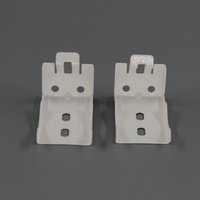 Supports métalliques de bonne qualité pour l'installation de stores zébrés au plafond, accessoires pour rideaux à cassette et supports de tringle à rideau de plafond
