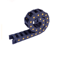 Routeur CNC chaîne de traînée en nylon plastique nylon dernière chaîne de traînée porte-câble énergie