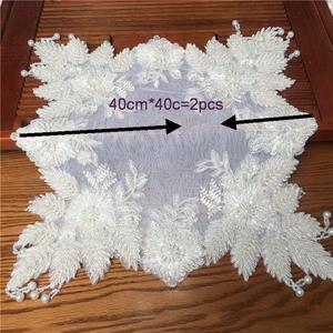 <span class=keywords><strong>Mantel</strong></span> bordado a mano de 16 piezas y corredores <span class=keywords><strong>mantel</strong></span> de boda hecho a mano <span class=keywords><strong>para</strong></span> fiestas de bodas - Product Image 5