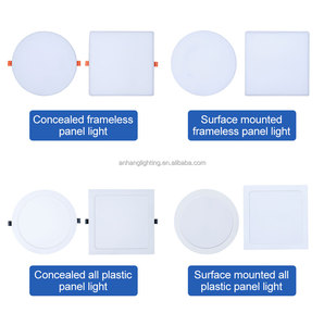 Panneau lumineux <span class=keywords><strong>LED</strong></span> rond COB DOB fin à surface plate 2x2 18w 24w 36w, éclairage de plafond <span class=keywords><strong>LED</strong></span>, panneau lumineux <span class=keywords><strong>LED</strong></span> - Product Image 3