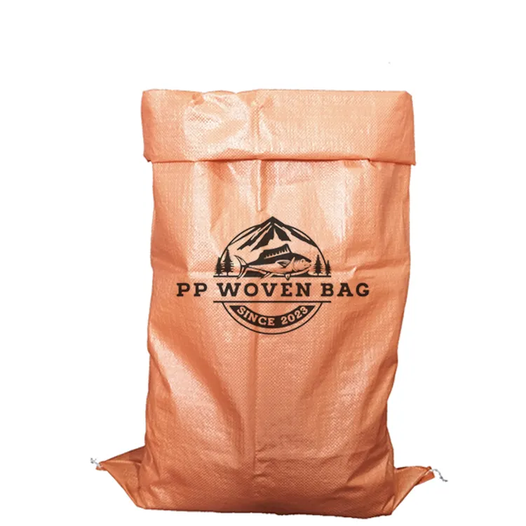 अनाज के लिए 25 किलोग्राम 50 किलोग्राम पॉलीप्रोपाइलीन बुने हुए बैग का उत्पादन, जमे हुए मछली की पैकेजिंग