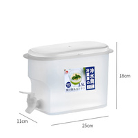 Plastique avec robinet seau à glace 3L réfrigérateur jus bouilloire boisson eau froide bouilloire conteneur maison cuisine Camping fête
