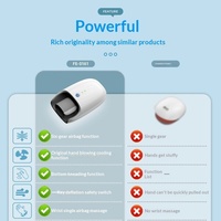 Appareil de massage vibrant sans fil USB pour les mains, avec compression thermique, pour l'arthrite et les douleurs articulaires