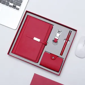 Wholesale Promotional Luxury Business Gifts Items Flask Notebook Sets Personalized Customized Corporate Gift Set