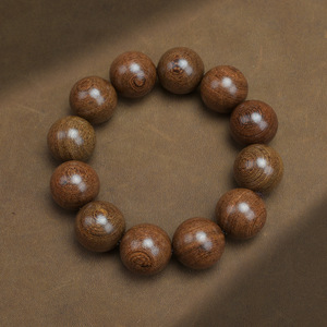Collana e Bracciale con Perle di Legno di Sandalo 6mm 8mm, Gioielli Buddisti per Preghiera, Regalo Unisex - Product Image 3
