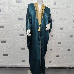 Vêtements ethniques Abaya Dubaï Turquie Robe musulmane Hijab Islam Robes africaines Femme Longue Musulmane de mode <span class=keywords><strong>Kabyle</strong></span> Islamique Musulman - Product Image 5