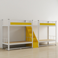 Cama litera doble moderna de altura regulable 200x90x210cm para apartamento, dormitorio, uso comercial para cuatro personas