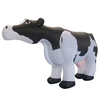 Ballon gonflable de décoration de vache à lait d'événement géant de défilé de publicité extérieure
