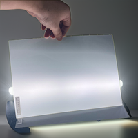 Film diffuseur optique en acrylique pour écran LCD LED rétroéclairé, feuille de diffusion de qualité optique, service de découpe, épaisseur 1 mm, format A4