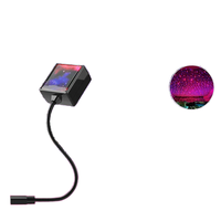 Projecteur d'ambiance LED USB Starry Star pour toit de voiture Nouvel état Intérieur Galaxy Sky Lampe laser Rouge Bleu Top Plafonnier