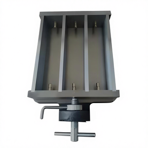 Moule d'essai de mortier de ciment souple 40 * 40 * 160 / Moule d'essai de béton en fonte de fer / Moule d'essai de cube de béton - Product Image 1