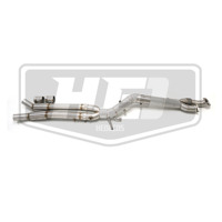 Tubo de Escape de Alto Rendimiento de 3.5 Pulgadas de Diámetro, Tubo Intermedio de Igual Longitud, Tubo Delantero de Igual Longitud para BMW M3/M4 G8X (G80/G82/G83) 3.0T 2021-2023