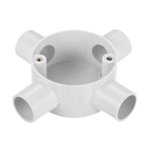 กล่องพลาสติก <span class=keywords><strong>PVC</strong></span> สำหรับเดินสายไฟ แบบสี่เหลี่ยมผิวเรียบ ปรับแต่งได้ ทนไฟ ทนความชื้น ทนทาน มีแบบสอง<span class=keywords><strong>ทาง</strong></span>และ<span class=keywords><strong>สาม</strong></span><span class=keywords><strong>ทาง</strong></span> - Product Image 1