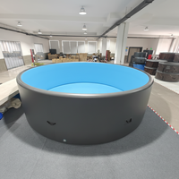 Piscina de Alta Estabilidad con Revestimiento de Alambre, Resistente a los Rayos UV, Resistente al Desgaste, Multiusos, para Relajación al Aire Libre