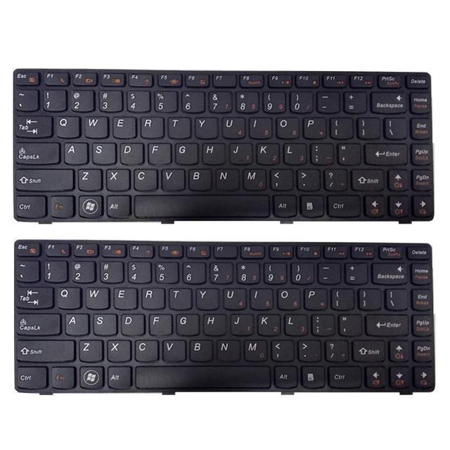 FSLX Keyboards G480 G485 G410 G490 G400 G405 Wholesale Laptop Keyboard Replacement for Lenovo Laptop Keyboard Z380 Z480 Z485