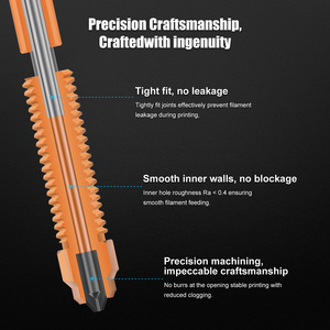 <span class=keywords><strong>Boquillas</strong></span> de Cobre y Titanio K1C de 0.4mm Mejoradas <span class=keywords><strong>para</strong></span> Impresora 3D <span class=keywords><strong>Ender</strong></span> <span class=keywords><strong>3</strong></span> V3 K1C K1 Max - Product Image 5