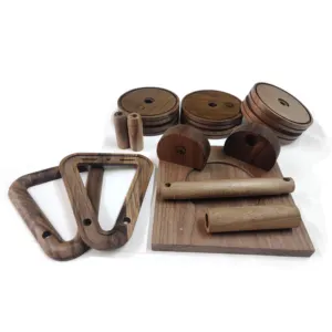 Custom Wood CNC Service Milling Cutting Engraving Machining Composite Wood Parts Turning Parts Micro Machining