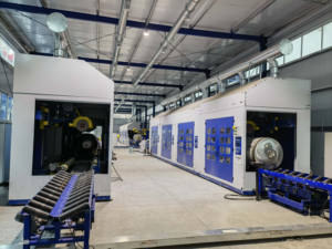 Kunden spezifische Produktions linie für LKW-montierte Gasflaschen-Außen kreis schleif-und Polier maschinen - Product Image 5