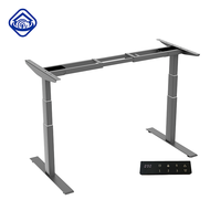 Cadre de table électrique anti-collision Base de bureau à hauteur réglable et à double moteur compétitif