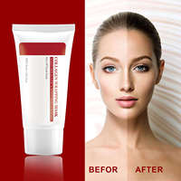 Crème et lotion pour le visage au collagène véritable Real Collagen Fit Peel-Off, produits de soin coréens, masque pour le visage au collagène