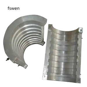 Bande chauffante en aluminium coulé avec réchauffeur de baril de refroidissement par eau - Product Image 1