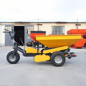 Mini esparcidor de fertilizante, esparcidor de fertilizante de rueda agrícola, aplicador de fertilizante ajustable autopropulsado - Product Image 4