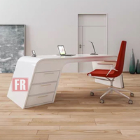 Meubles de bureau classiques modernes en MDF, peinture piano, petit bureau de direction, tables, bureaux, accessoires