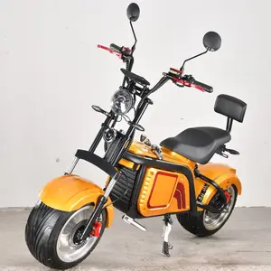 Novo modelo de scooter elétrico 5000w, armazém europeu, citycoco, 2 rodas, com freio eletrônico e disco de freio e ter ul2272