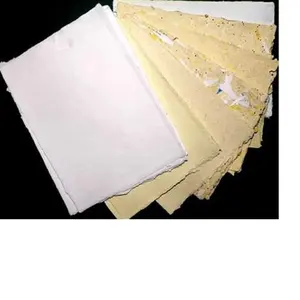 Hand gefertigte Papiere aus Bananen gewebe aus natürlichen Bananen fasern in einer Blattgröße von 56*76 cm, ideal für den Wiederverkauf