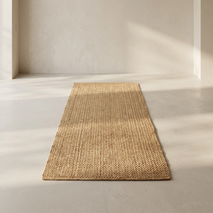 Handmade Jute Door Mat Braided <b>Entrance</b> <b>Rug</b> Reversible Non Slip Washable Floor Mat for Home Hotel - Product Image 2