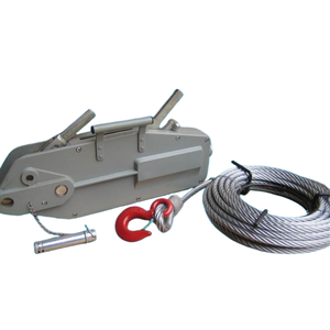 Cabrestante manual FRIMA de alta resistencia de 3,2 toneladas, <span class=keywords><strong>polipasto</strong></span> de tracción de <span class=keywords><strong>cable</strong></span> Manual con cuerda de alambre de 20m para elevación - Product Image 3