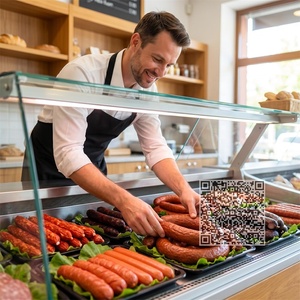 Modèle de <span class=keywords><strong>saucisse</strong></span> hyper réaliste professionnel pour accessoires de cinéma, merchandising visuel, décoration alimentaire artificielle haute fidélité - Product Image 4