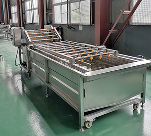 Automatische Obst- und Gemüse-Reinigungsmaschine mit Wasserrückgewinnungssystem, Energiesparend CE-Zertifiziert - Product Image 3