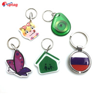 Anpassbare NFC RFID Pet ID Asset Tags und Etiketten mit QR-Code-Tracking für Hunde und Katzen