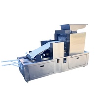 Machine automatique de fabrication de biscuits et de galettes avec moteur et roulement en acier inoxydable, capacité de 80 kg/h pour usage en boulangerie
