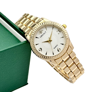 <span class=keywords><strong>Orologio</strong></span> al quarzo Casual da <span class=keywords><strong>donna</strong></span> con cinturino in acciaio inossidabile con cinturino in lega da 30mm all'ingrosso <span class=keywords><strong>orologio</strong></span> da bracciale luminoso per studenti - Product Image 1