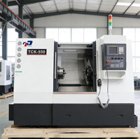 Tour CNC horizontal de moyenne capacité, longueur de pièce maximale 1500 mm, broche MT4, porte-outils 4 postes, banc incliné, haute précision