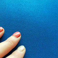 Tente yourte extérieure personnalisée en toile de silicone bleue en twill ripstop, imperméable, coupe-vent, résistante à l'abrasion, en tissu polyester