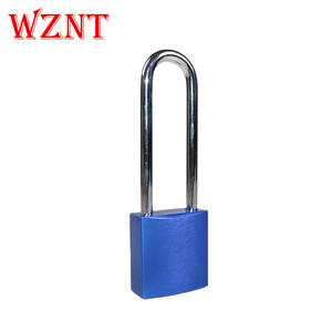 <span class=keywords><strong>Cadenas</strong></span> de sécurité en acier de 76 mm, triple revêtement chromé, couleur aluminium, avec option clé maîtresse, CE - Product Image 5