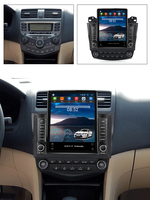 MEKEDE Android 11 voiture-play + auto audio de voiture pour Honda ACCORD 7 2003-2007 8 + 128GB voiture gps AM FM écran partagé gps navigateur