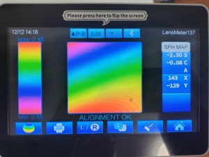 정확한 안경 처방 검증을 위한 고급형 AL-600 디지털 자동 렌즈미터 - Product Image 4